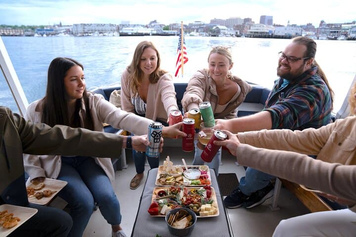 Private Wooden Boat Charter on Casco Bay: Lighthouses, Forts & Seals from Portland's Old Port