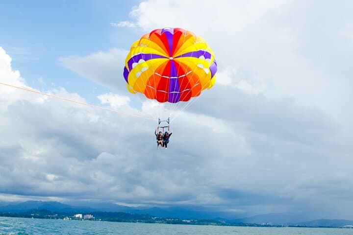 Soar Over Tanjung Benoa and Catch a Sunset Kecak at Melasti Beach