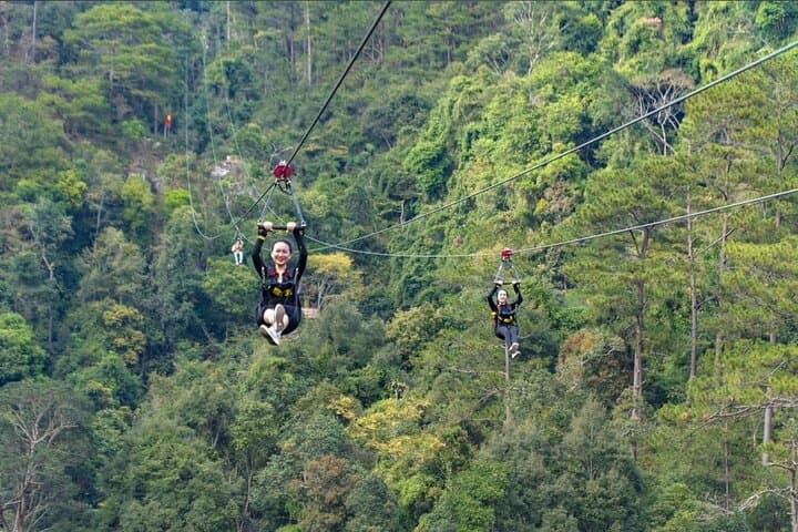 Datanla Waterfall Zipline: 1,500m Alpine Coaster & Forest Ziplines in Da Lat photo 2