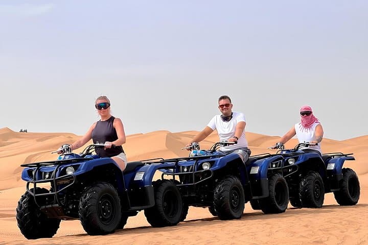 Dubai Sunrise Red Dunes Quad Bike Safari in Lahbab Desert photo 3