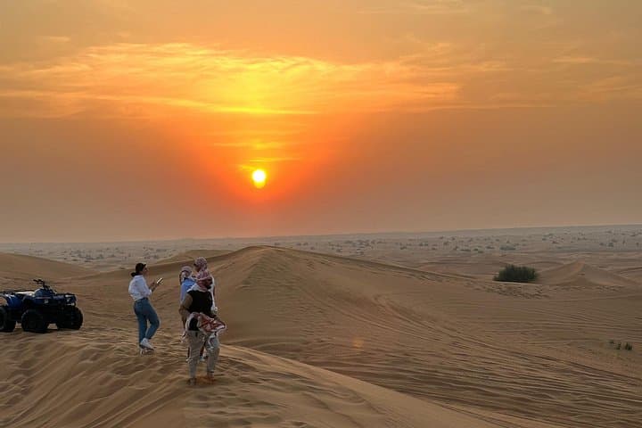 Dubai Sunrise Red Dunes Quad Bike Safari in Lahbab Desert photo 1
