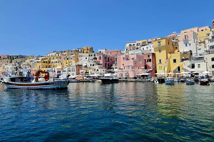 Boat Tour Around Procida: Coastal Sights, Film Beaches & Hidden Coves photo 1