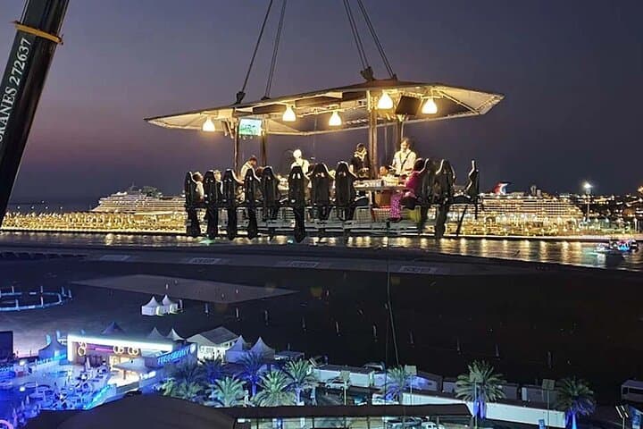 Dinner in the Sky Dubai: 50m Aerial Fine-Dining Experience with Transfers photo 4
