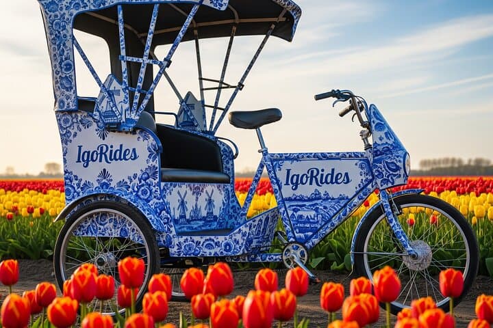 Delft Blue Rickshaw Tours — Eco-Friendly Amsterdam Canal & City Ride photo 6