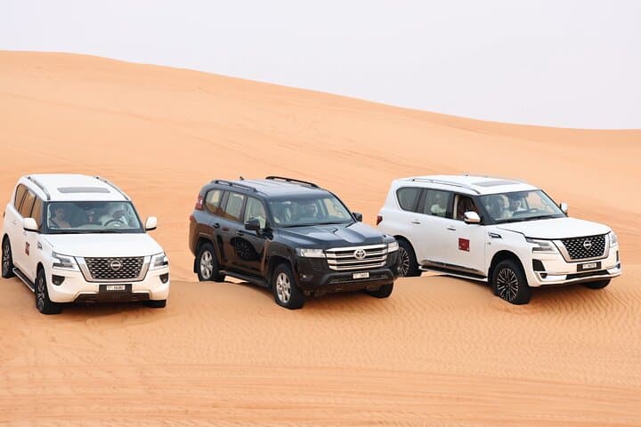 Premium Lahbab Desert Safari: Evening Dune Drive, Dinner & Live Show in Dubai photo 4