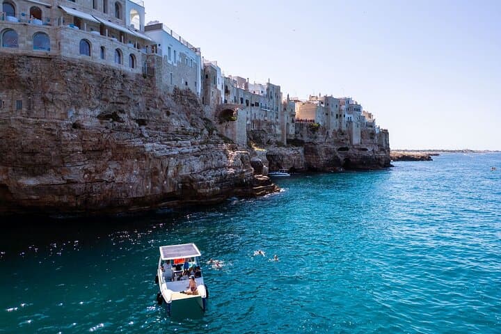 Polignano a Mare Eco Boat Tour: Snorkel Caves & Cliff Views