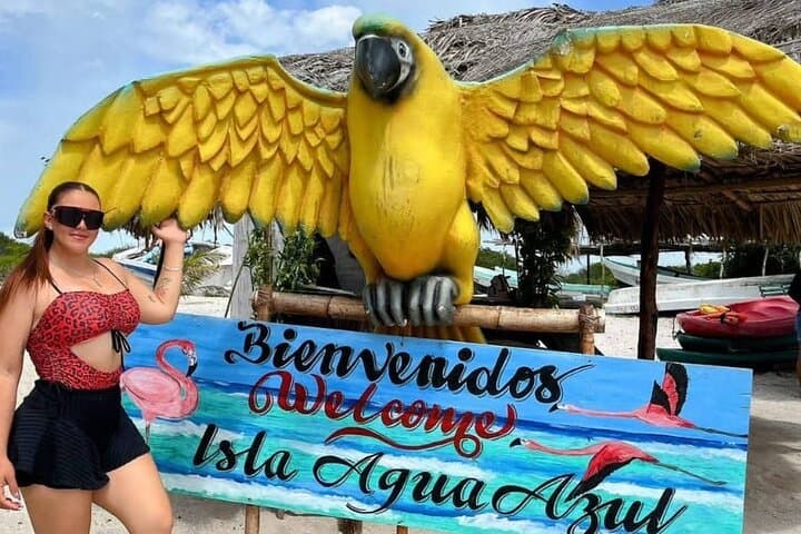 Agua Azul Island Day Trip from Mérida — Swings in the Sea, Chuburná Dunes & Progreso Flavors photo 2
