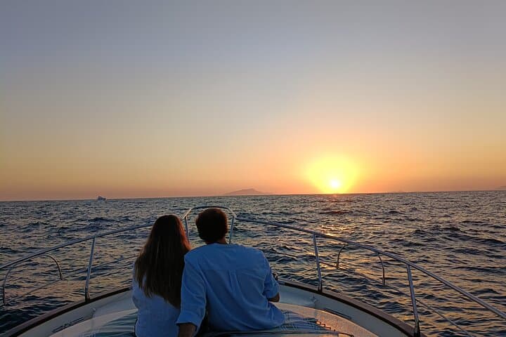 Capri Night Boat Tour: Sunset & Night Swim Around Capri's Caves photo 2
