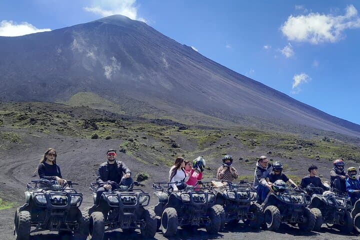 ATV Adventure Across Pacaya Volcano Lava Fields from Antigua photo 2