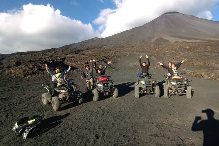 ATV Adventure Across Pacaya Volcano Lava Fields from Antigua photo 3