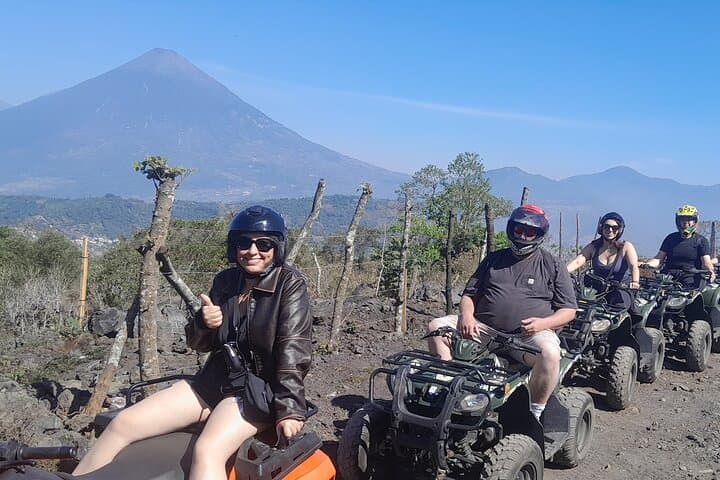 ATV Adventure Across Pacaya Volcano Lava Fields from Antigua photo 5