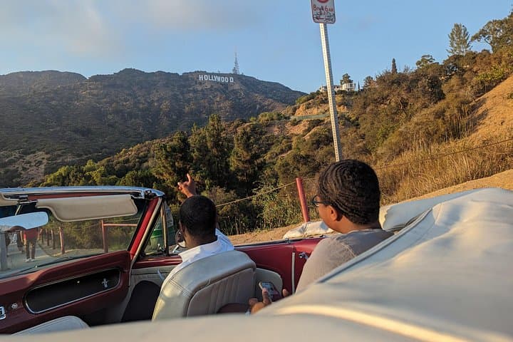Cruising Downtown LA to the Hollywood Sign in a 1965 Mustang photo 3