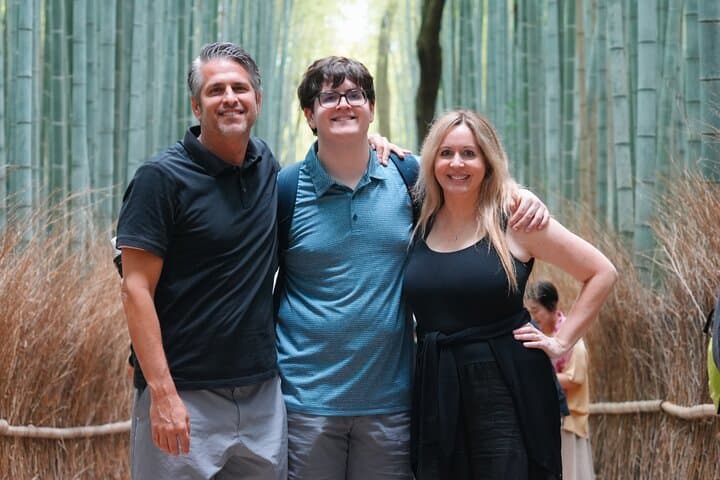 Private Family Kyoto Walking Tour: Fushimi Inari, Arashiyama & Kinkaku-ji