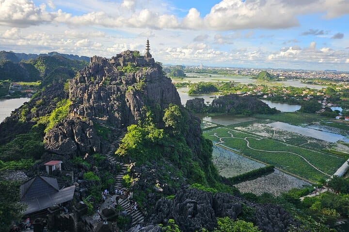 Ninh Binh Day Trip from Hanoi: Trang An, Mua Cave, Bai Dinh & Tam Coc photo 1