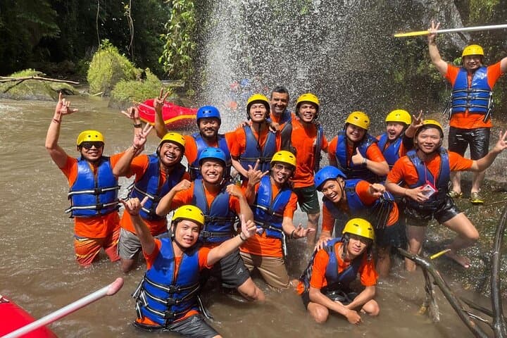 Two-Hour Bali Whitewater Rafting Near Ubud with Buffet Lunch