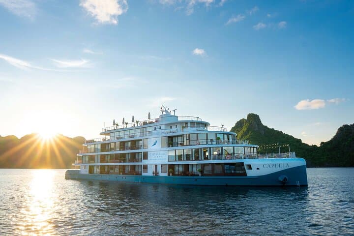 Luxury Capella Cruise: 3-Day Halong Bay & Lan Ha Bay Adventure from Hanoi photo 3