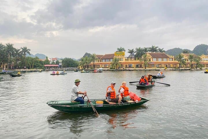 Tam Coc & Hoa Lu Day Trip from Hanoi: Boat Ride, Ancient Temples & Village Cycling photo 6