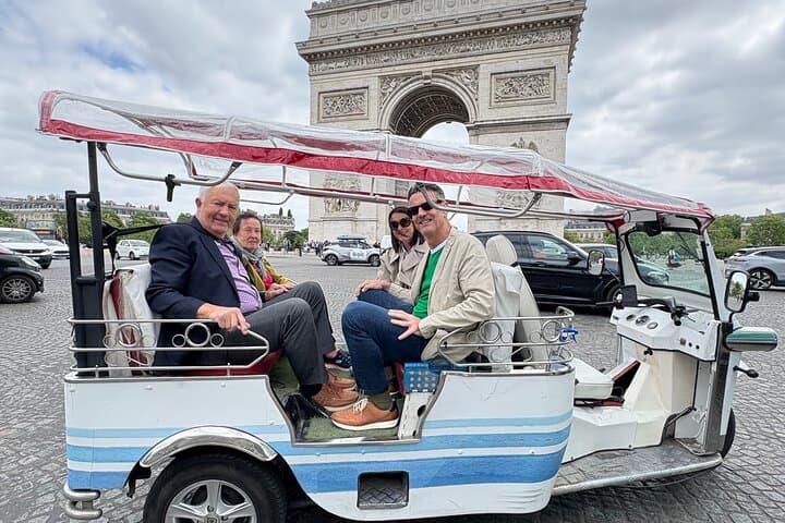 Two-Hour Paris Tuk-Tuk Tour: Private Golf Cart Through Iconic Sights photo 2