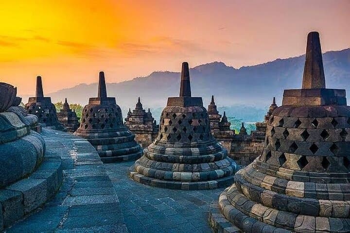 Borobudur Temple & Candirejo Village Cultural Tour: Temple Reliefs, Village Bikes, and Gamelan