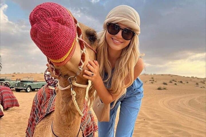 Dubai Half-Day Desert Safari: Dune Bashing, Camels & Evening Camp Experience photo 2