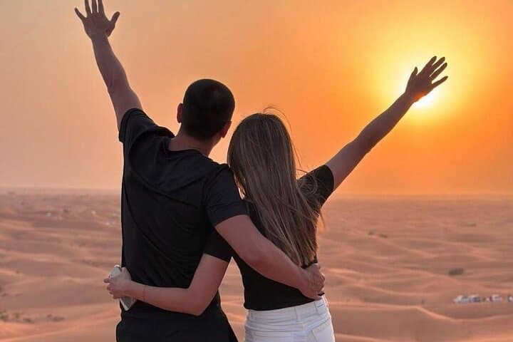 Dubai Half-Day Desert Safari: Dune Bashing, Camels & Evening Camp Experience photo 6