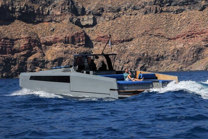 Private Santorini Yacht 'Bugatti' — Caldera Cruise, Swim & Sunset photo 2