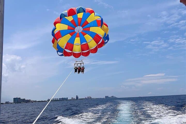 Cebu Thrill Ride Duo: Jetski and Parasailing Adventure in Mactan