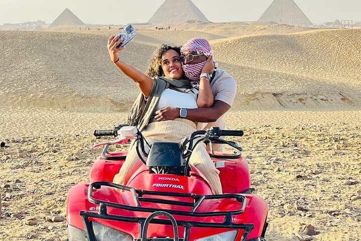 Giza Pyramids, Grand Egyptian Museum & Sahara ATV Day Tour photo 4