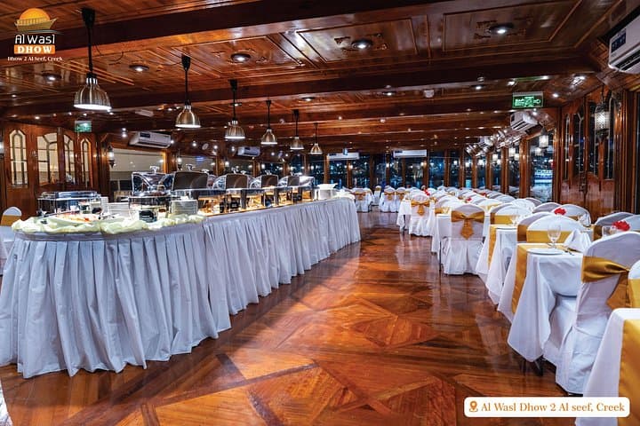 VIP Dhow Cruise on Dubai Creek: Al Seef Evening Buffet & Tanoura Show photo 5