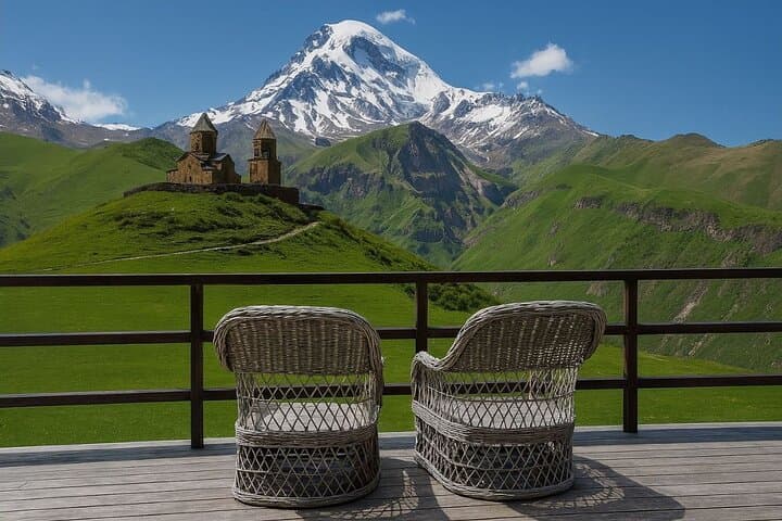 Road to the Clouds: Tbilisi to Kazbegi Day Tour with Ananuri, Gudauri & Gergeti