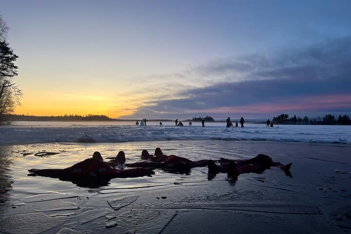 Arctic Ice Floating Experience in Rovaniemi — Cold-Water Survival Float in Lapland photo 2