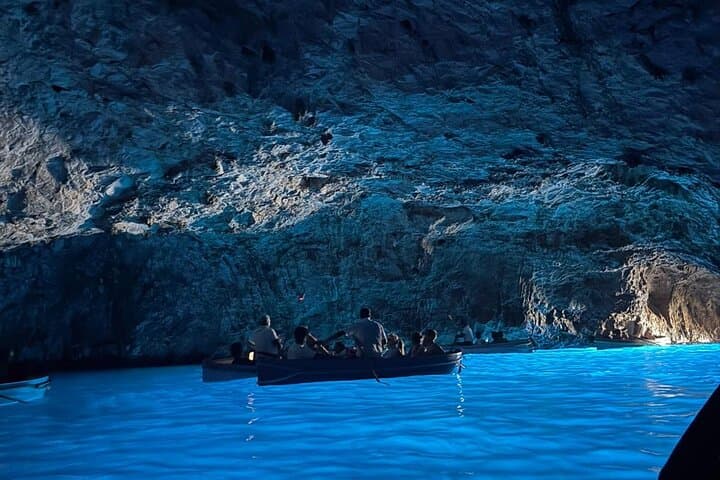 Blue Grotto & Capri Swimming Tour from Sorrento — Early-Access Boat Trip