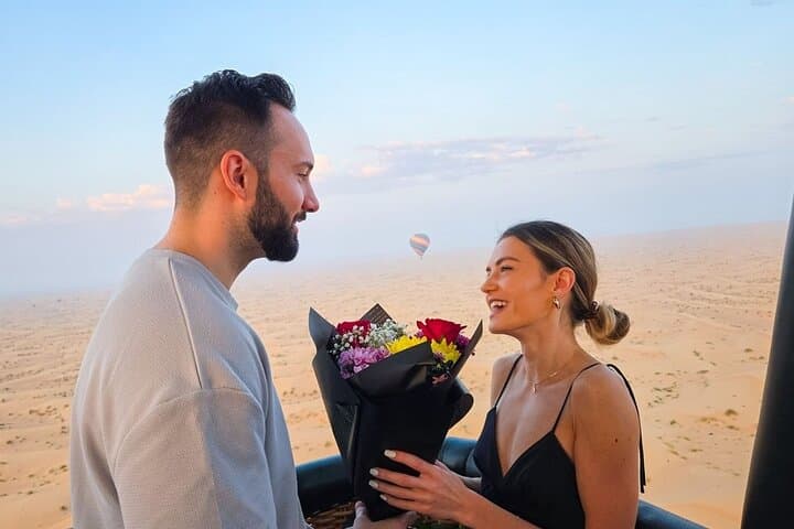 Dubai Sunrise Hot Air Balloon Flight from Abu Dhabi: Desert Float & Bedouin Breakfast photo 5