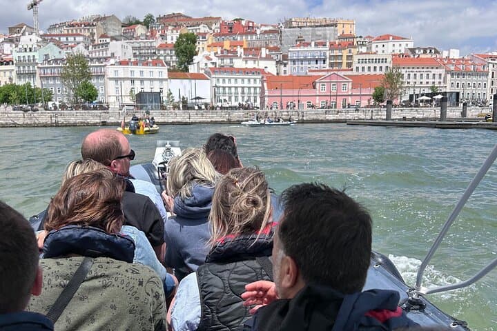 Speedboat Along the Tagus: Lisbon Landmarks, Sunset & Dolphins photo 3