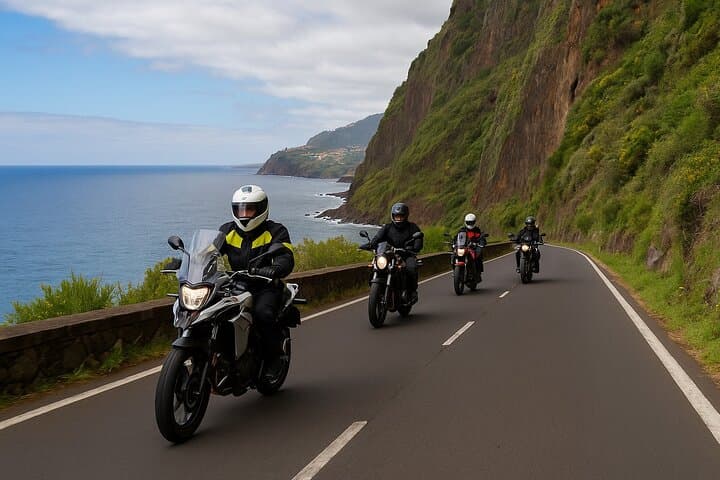 Self-Guided Madeira Motorcycle Half-Day: East & West Scenic Route