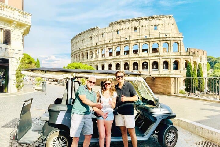 Explore Rome by Golf Cart: Private Guided Route Through Iconic Sights and Hidden Corners photo 4