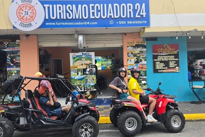 ATV Waterfall Route & Pailón del Diablo: 3-Hour Quad Adventure from Baños photo 6