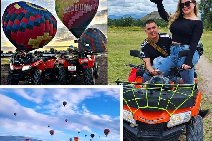 Sunrise Hot-Air Balloon Over Teotihuacan Pyramids with Breakfast photo 6