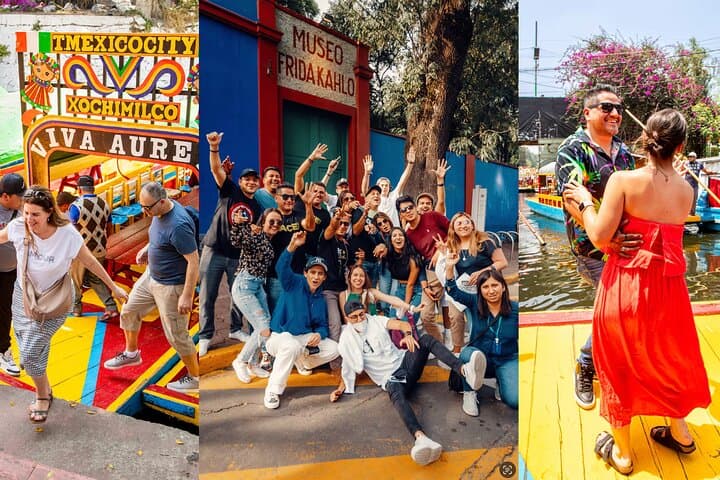 Frida Kahlo Museum & Xochimilco Trajinera Ride — Coyoacán Small-Group Tour