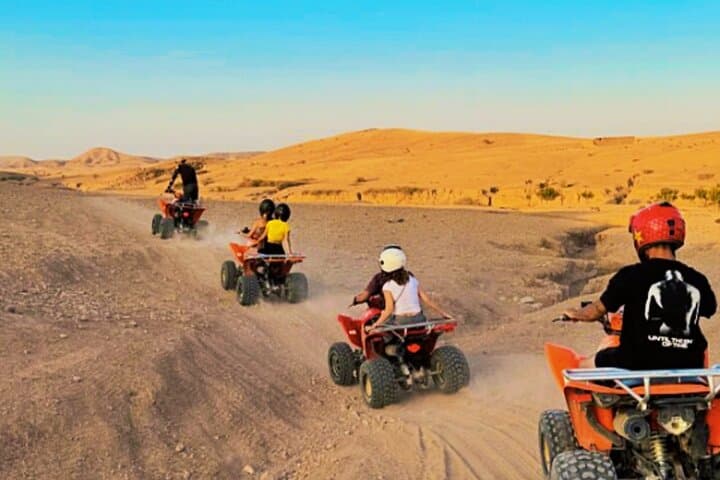 Agafay Desert Camel Ride, Quad Adventure & Moroccan Dinner Near Marrakech photo 2