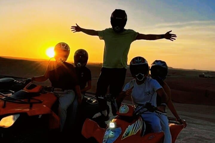 Agafay Desert Camel Ride, Quad Adventure & Moroccan Dinner Near Marrakech photo 5