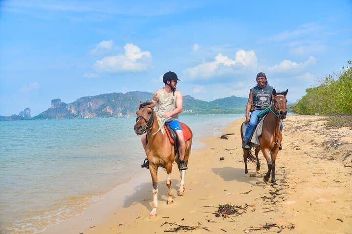 Krabi Beach Horse Riding Adventure on Ao Nam Mao Beach photo 5