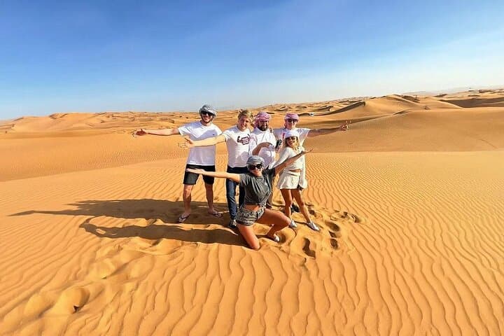 Red Dunes Safari in Lahbab: Camel Rides, Dune Bashing & Desert Camp Experience photo 3