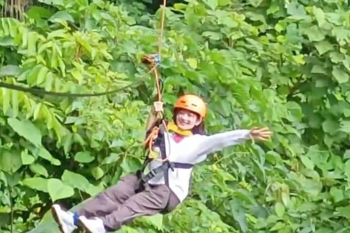 Vang Vieng Jungle Day Trip: Zipline, Cave Tubing & Blue Lagoon Adventure photo 2