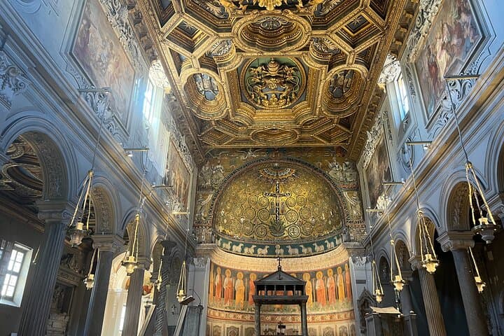 Private Golf Cart Tour of Underground Rome — San Clemente, Catacombs & Cappuccini Crypt photo 5