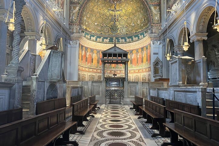 Private Golf Cart Tour of Underground Rome — San Clemente, Catacombs & Cappuccini Crypt photo 6