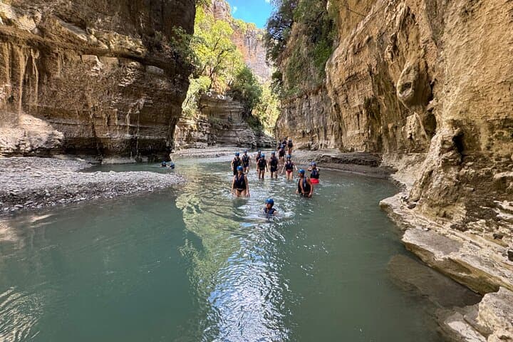 Explore, Swim and Float the Osum Canyon: Guided Canyon Adventure in Albania