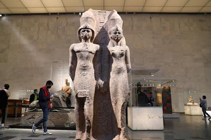 Giza Pyramids and NMEC Private Tour: Guided Day Trip from Cairo photo 3