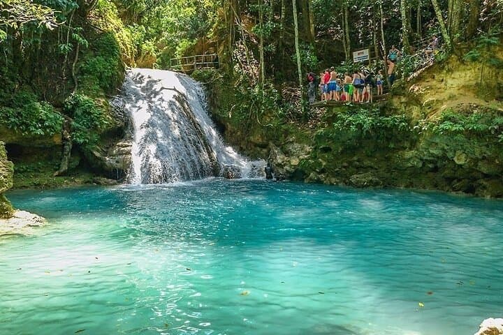 Blue Hole, Bamboo Rafting & ATV Combo in Ocho Rios — Swim, Drift and Ride the Jamaican Backcountry photo 2