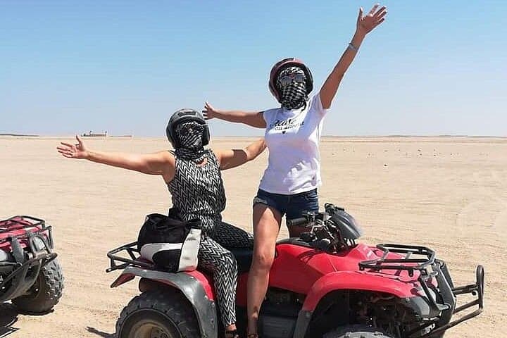 Hurghada Desert Safari: Quad Biking, Jeep Tour & Bedouin Dinner Under the Stars photo 3
